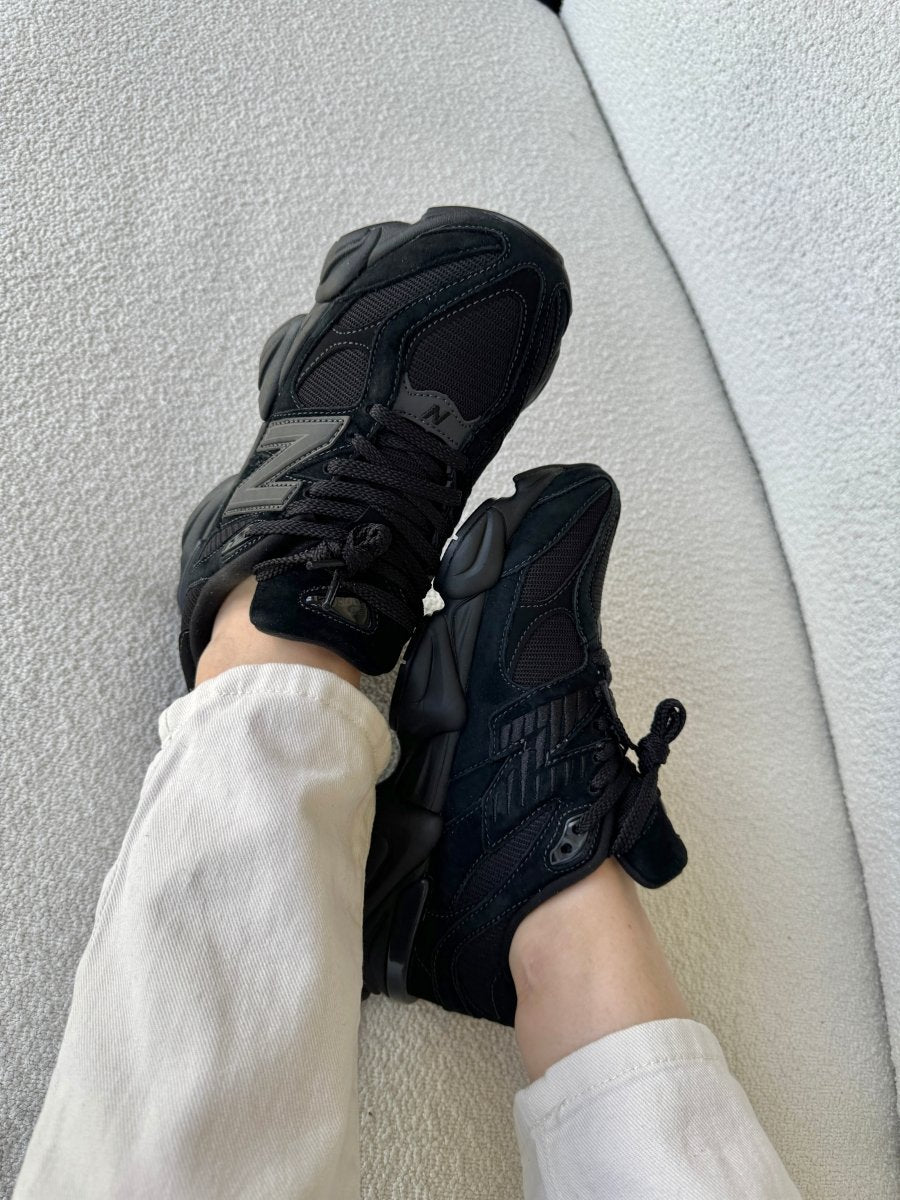 New Balance 9060 Triple Black - oceanhype - 