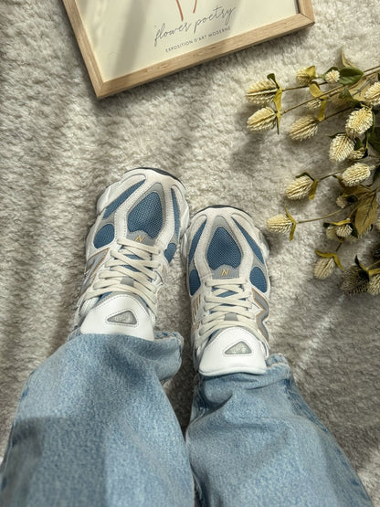 New Balance 9060 Beige Blue - oceanhype - 