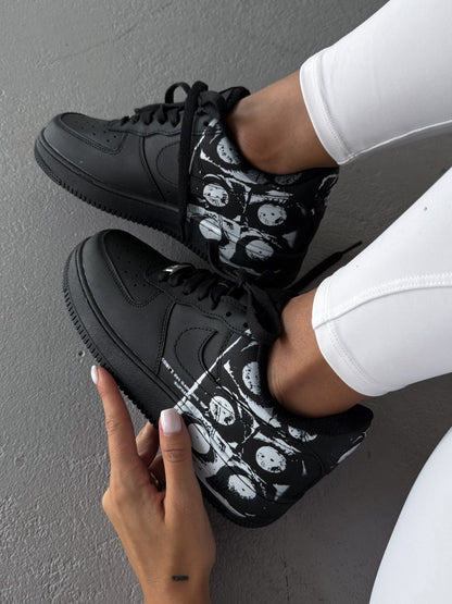 Nike Air Force 1 Low x Supreme x Comme des Garçons SHIRT Eyes Black - oceanhype - 