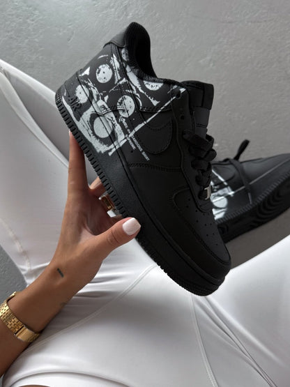 Nike Air Force 1 Low x Supreme x Comme des Garçons SHIRT Eyes Black - oceanhype - 