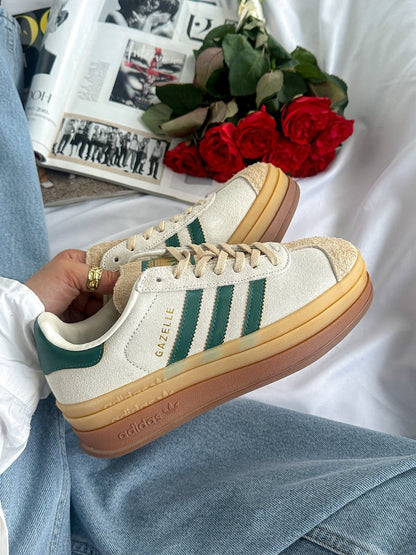 Adidas Gazelle Bold Cream Collegiate - oceanhype - 