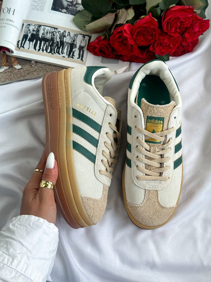 Adidas Gazelle Bold Cream Collegiate - oceanhype - 