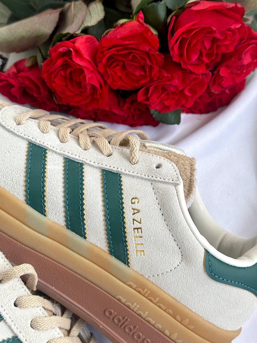 Adidas Gazelle Bold Cream Collegiate - oceanhype - 