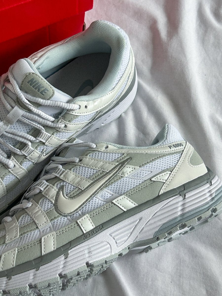 Nike P - 6000 Metallic Summit White - oceanhype - 