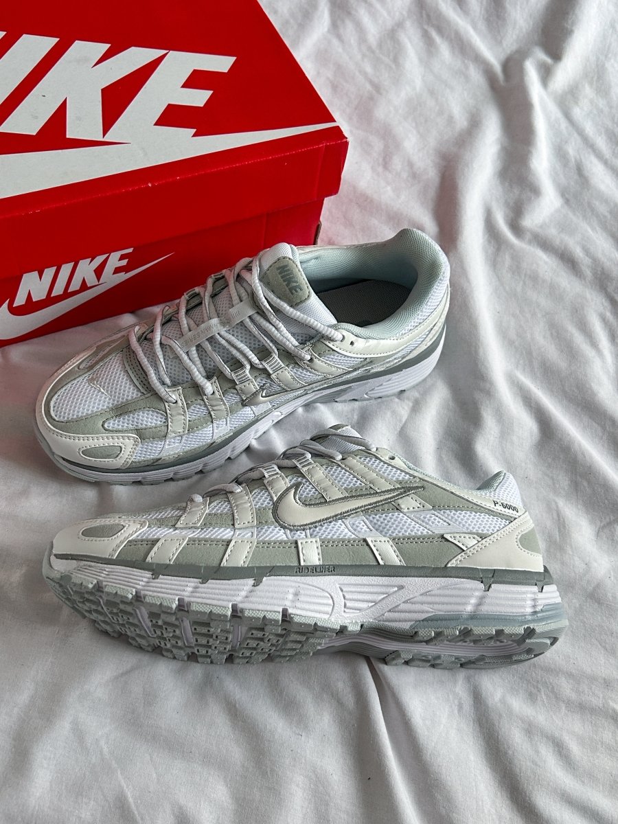 Nike P - 6000 Metallic Summit White - oceanhype - 
