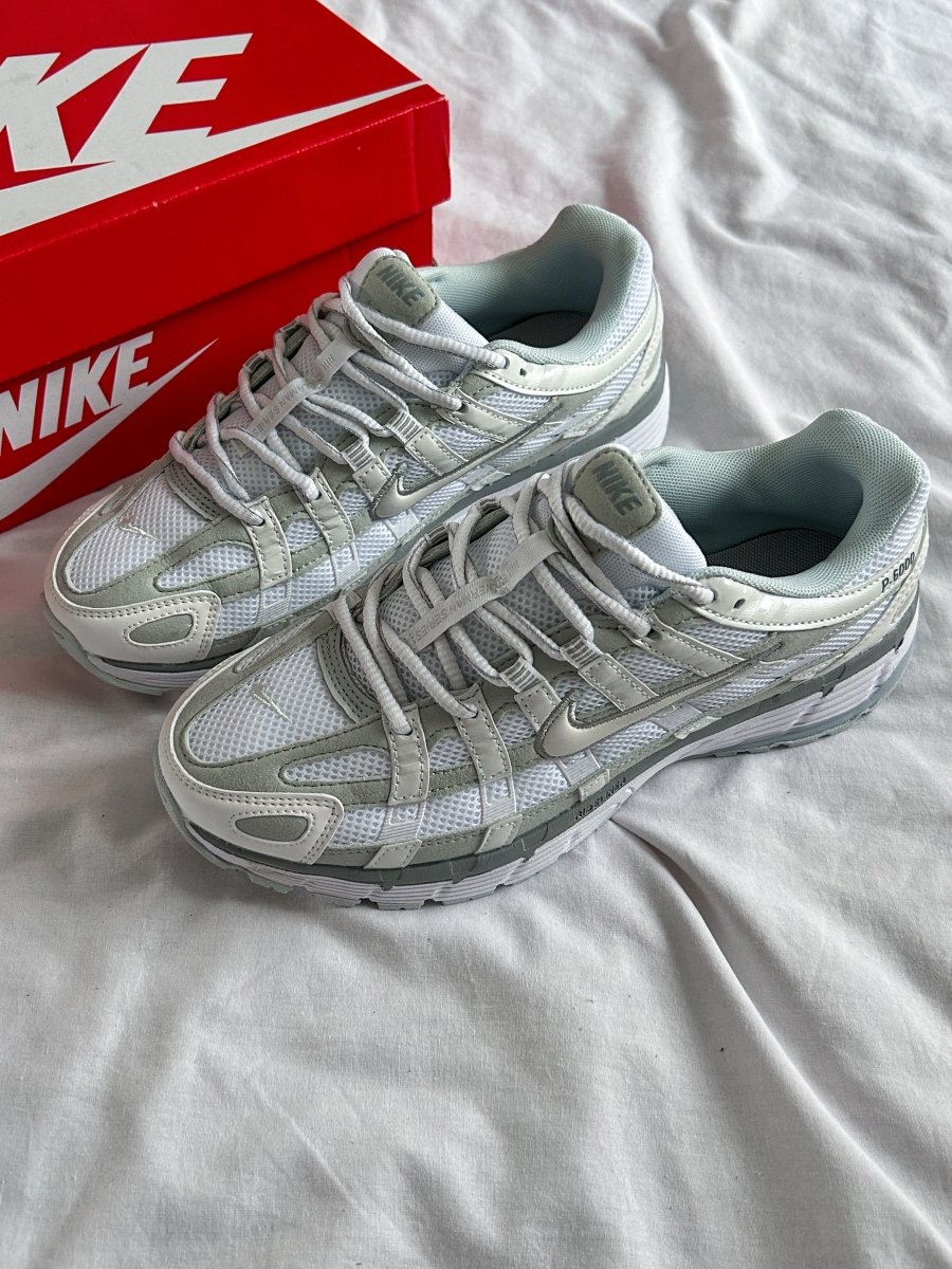 Nike P - 6000 Metallic Summit White - oceanhype - 