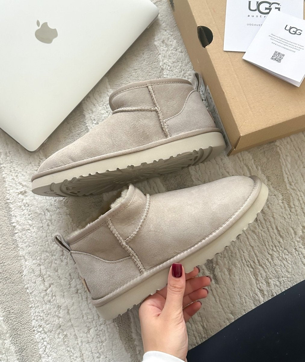 UGG Classic Ultra Mini Light Grey - oceanhype - 