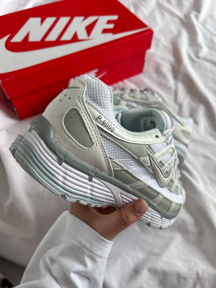 Nike P - 6000 Metallic Summit White - oceanhype - 