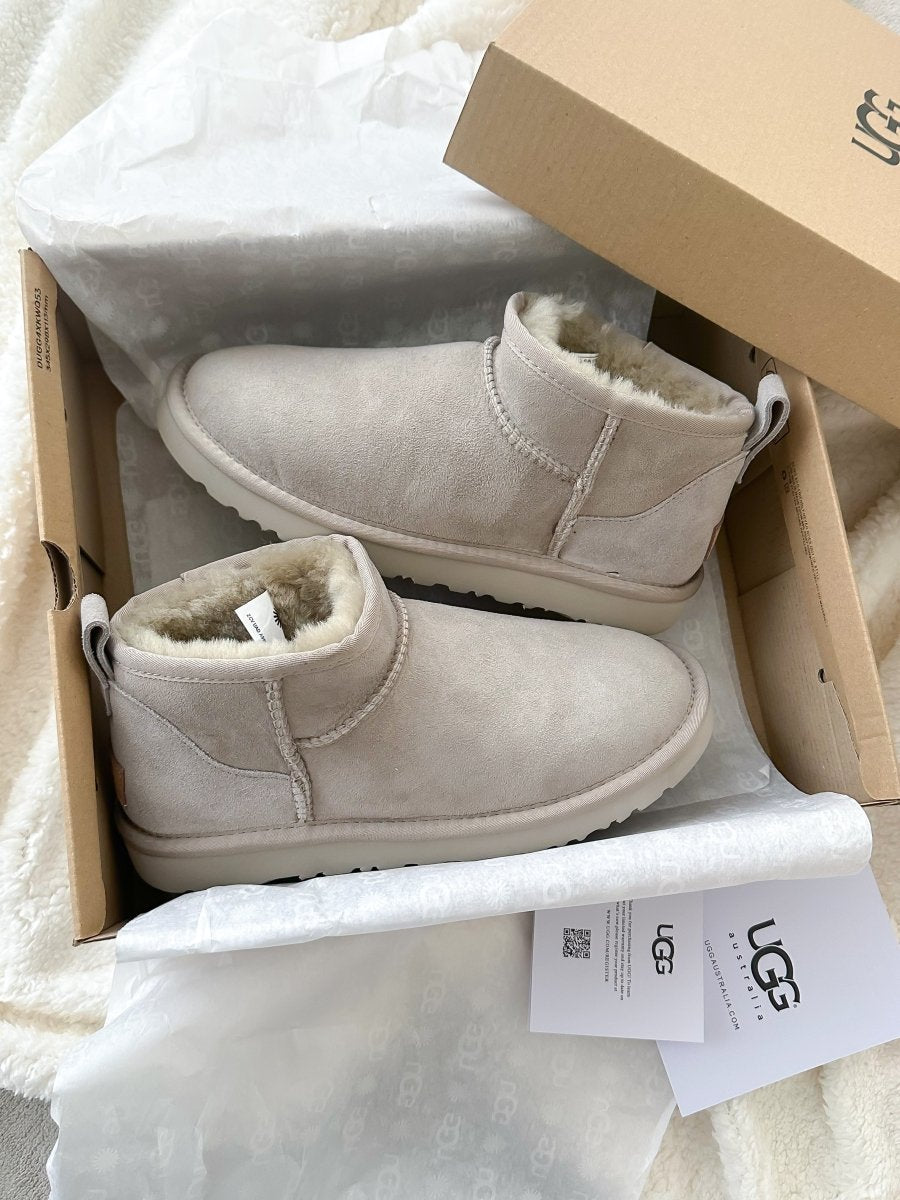UGG Classic Ultra Mini Light Grey - oceanhype - 