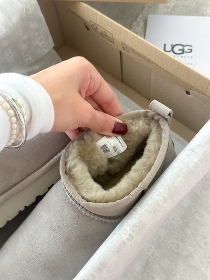 UGG Classic Ultra Mini Light Grey - oceanhype - 