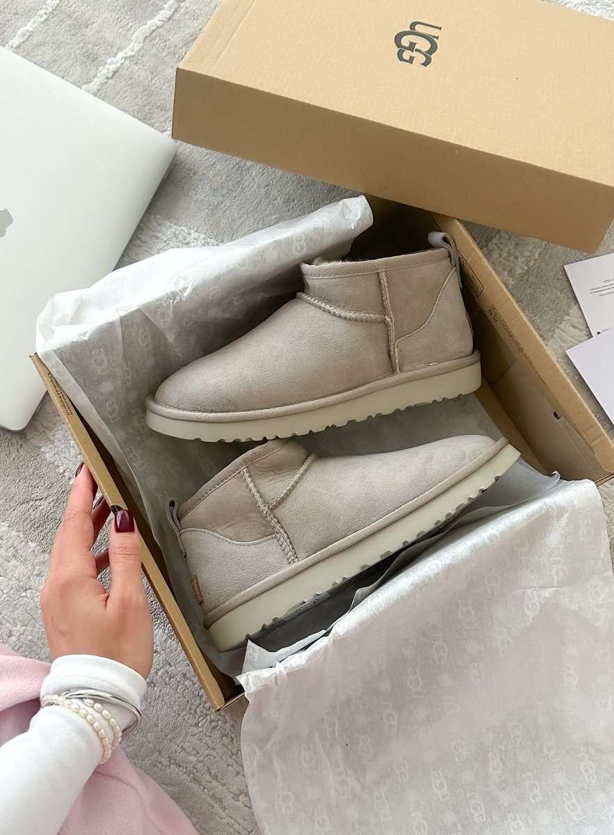 UGG Classic Ultra Mini Light Grey - oceanhype - 