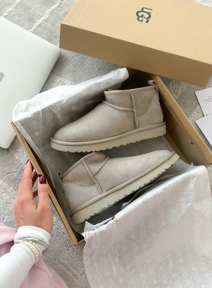 UGG Classic Ultra Mini Light Grey - oceanhype - 