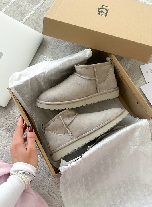 UGG Classic Ultra Mini Light Grey - oceanhype - 