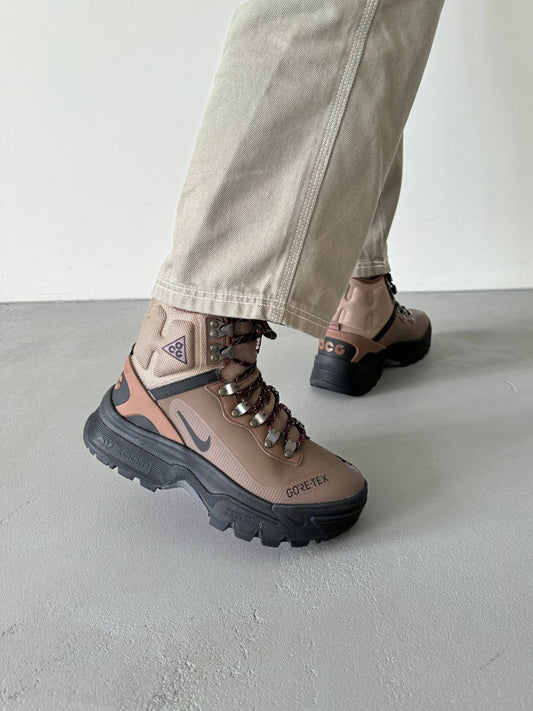 Nike ACG Air Zoom Gaiadome Gore - Tex Khaki White Winter Termo - oceanhype - 