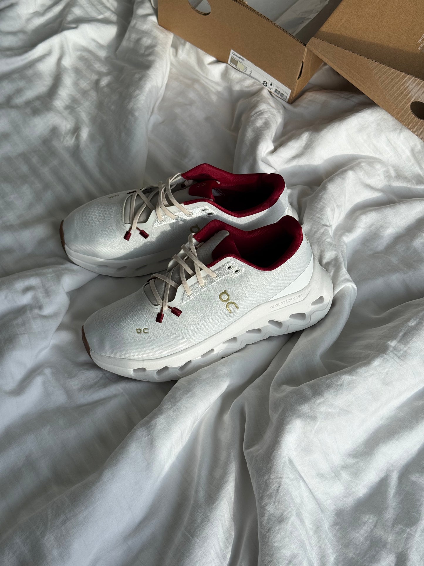 On Loewe x Cloudtilt White Red