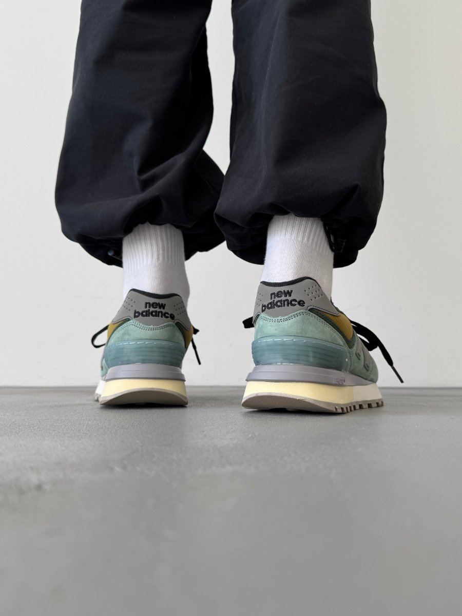 New Balance 574 Legacy Stone Island Light Green - oceanhype - 