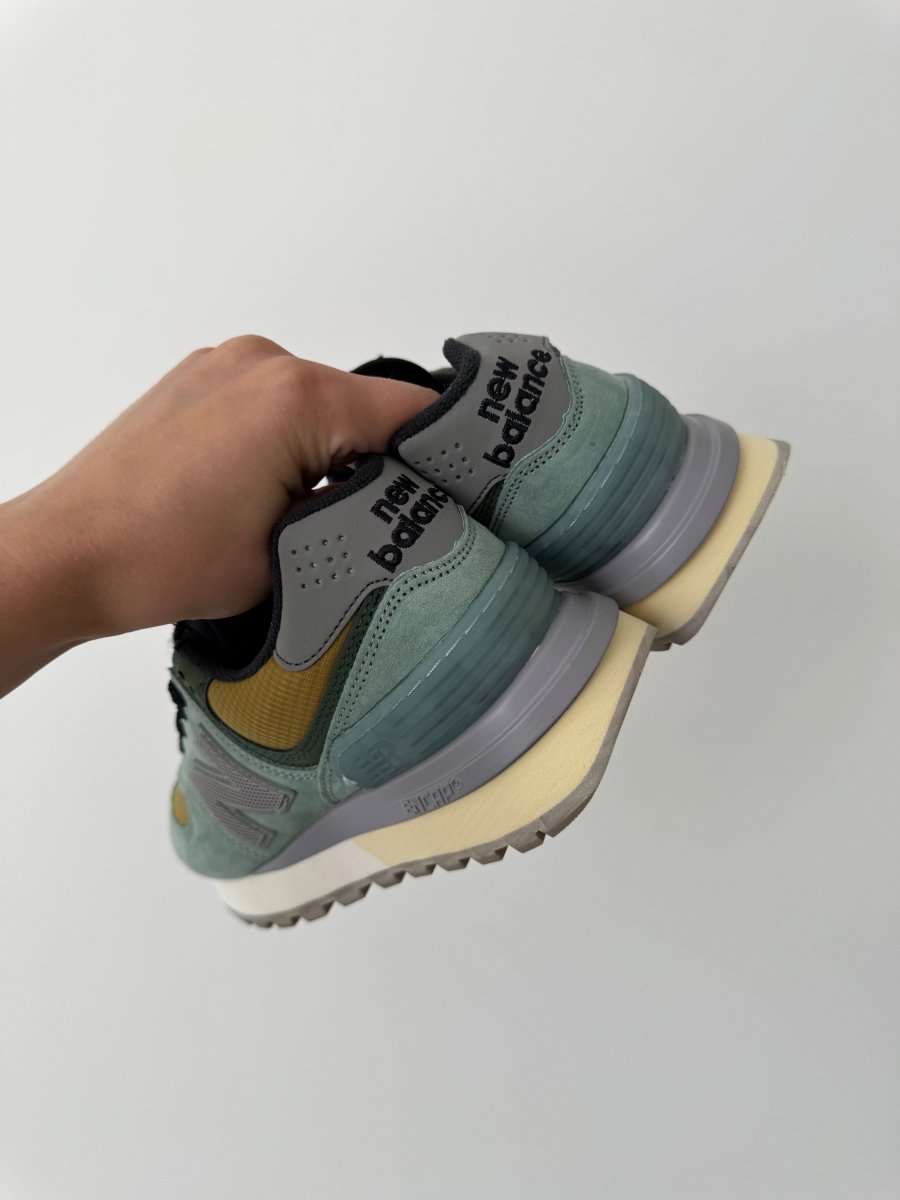 New Balance 574 Legacy Stone Island Light Green - oceanhype - 