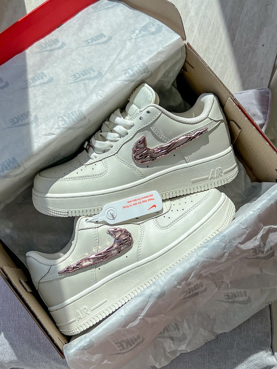 Nike Air Force 1 Low Molten Metal Swoosh Pack Pink - oceanhype - 