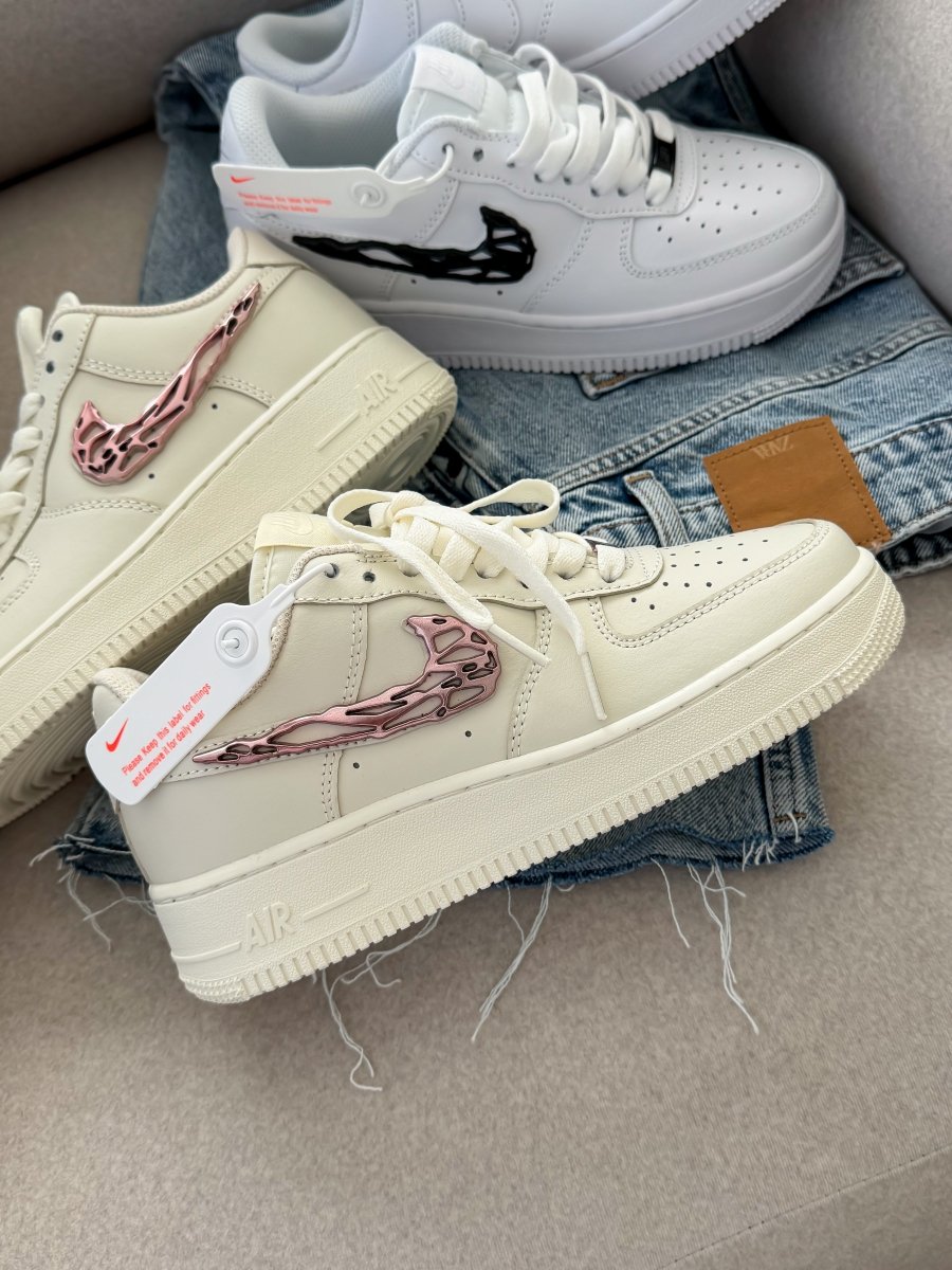 Nike Air Force 1 Low Molten Metal Swoosh Pack Pink - oceanhype - 