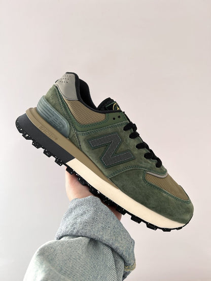 New Balance 574 Legacy Stone Island Dark Green - oceanhype - 