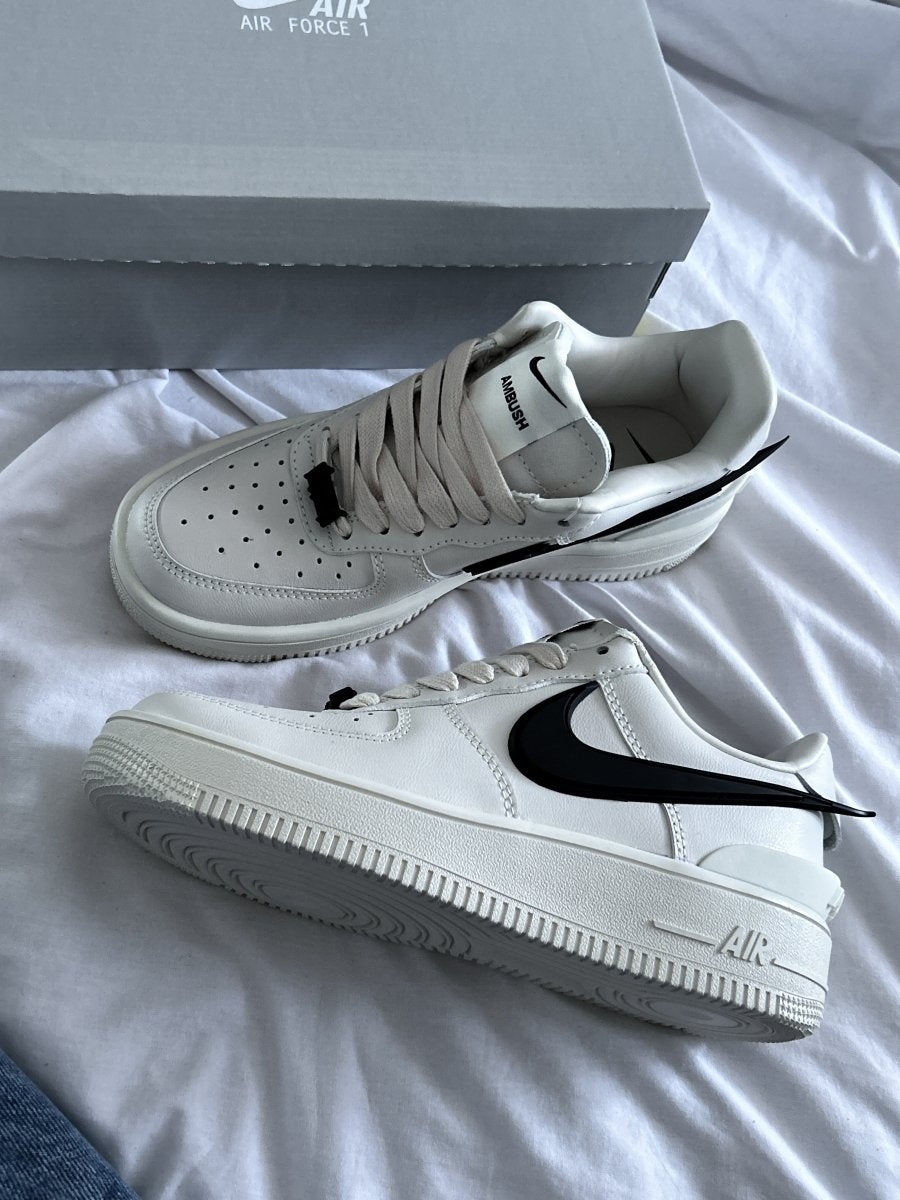 Nike Air Force 1 Low x AMBUSH White Black - oceanhype - 