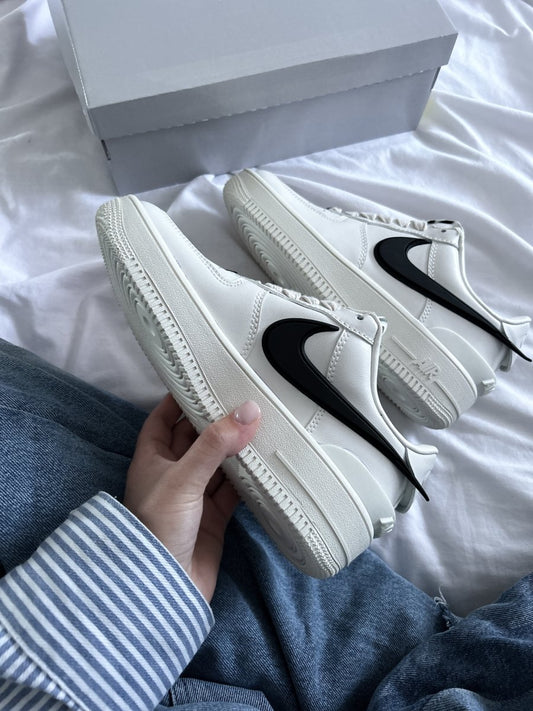 Nike Air Force 1 Low x AMBUSH White Black - oceanhype - 