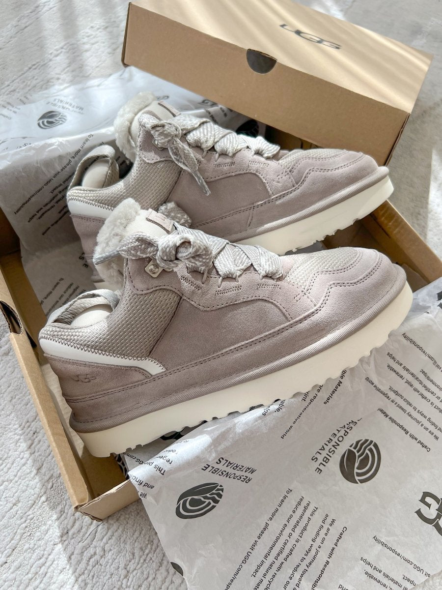 UGG Lowmel Sneaker Leather Grey - oceanhype - 