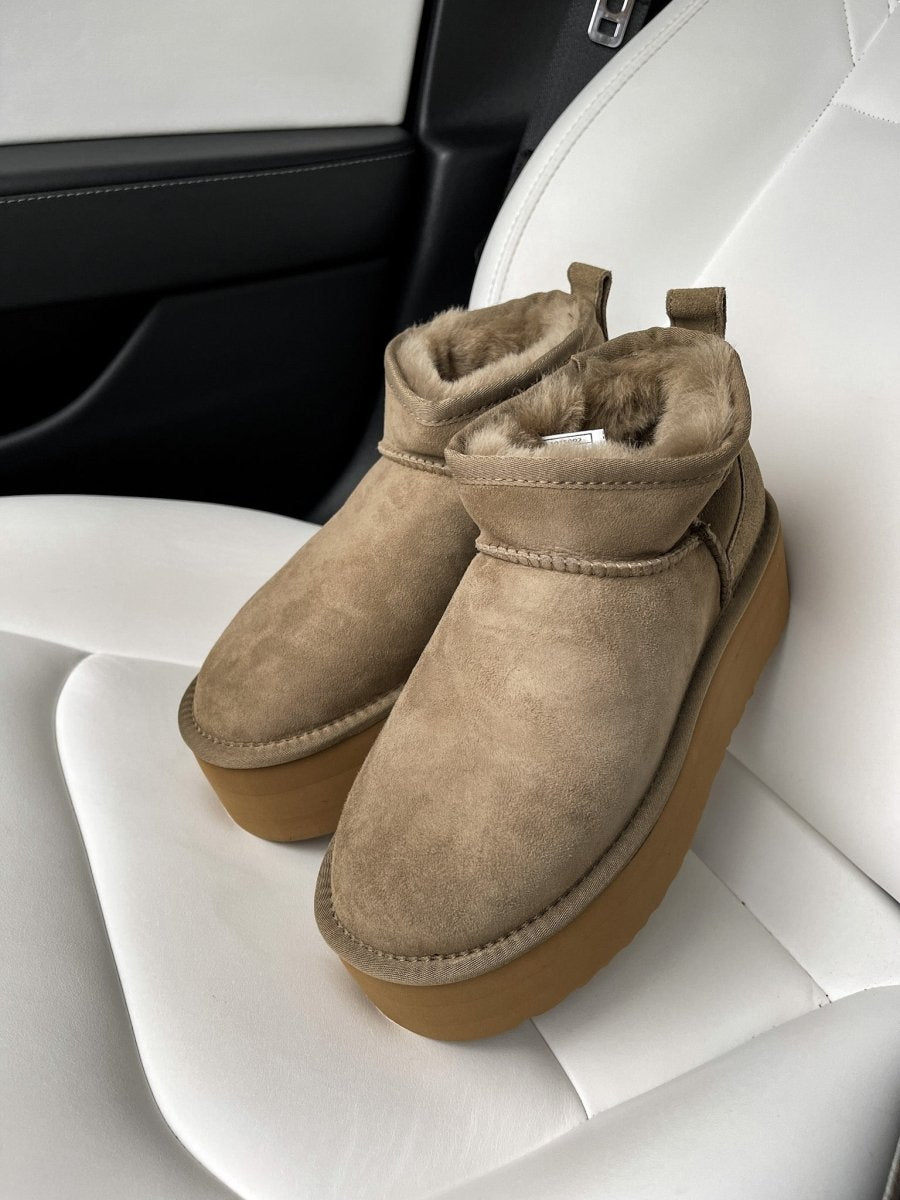 UGG Ultra Mini Platform Khaki - oceanhype - 
