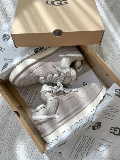 UGG Lowmel Sneaker Leather Grey - oceanhype - 