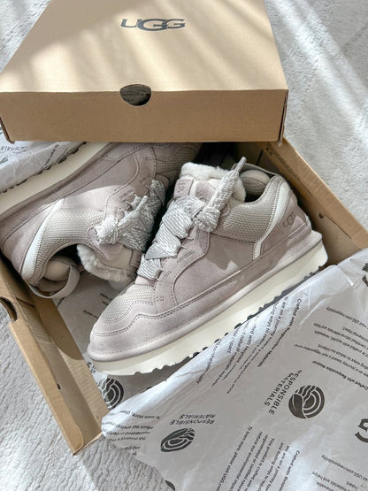 UGG Lowmel Sneaker Leather Grey - oceanhype - 