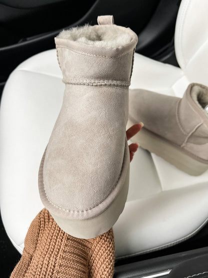 UGG Ultra Mini Platform Light Grey - oceanhype - 