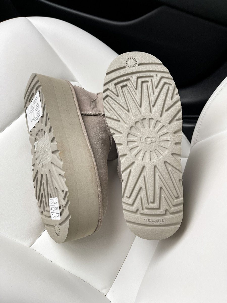 UGG Ultra Mini Platform Light Grey - oceanhype - 