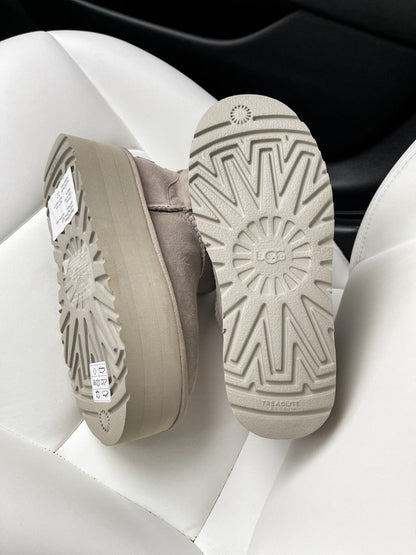 UGG Ultra Mini Platform Light Grey - oceanhype - 