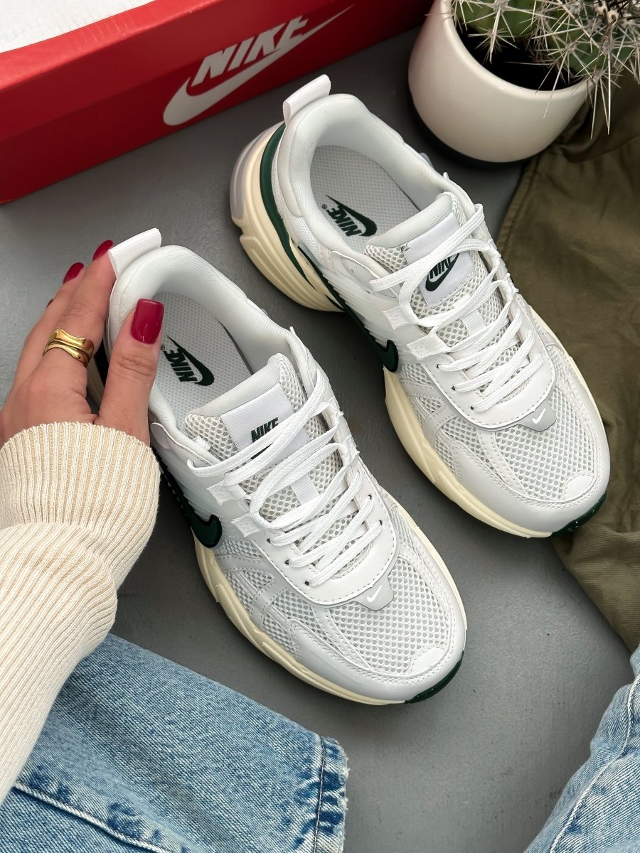 Nike V2K Runtekk White Green - oceanhype - 