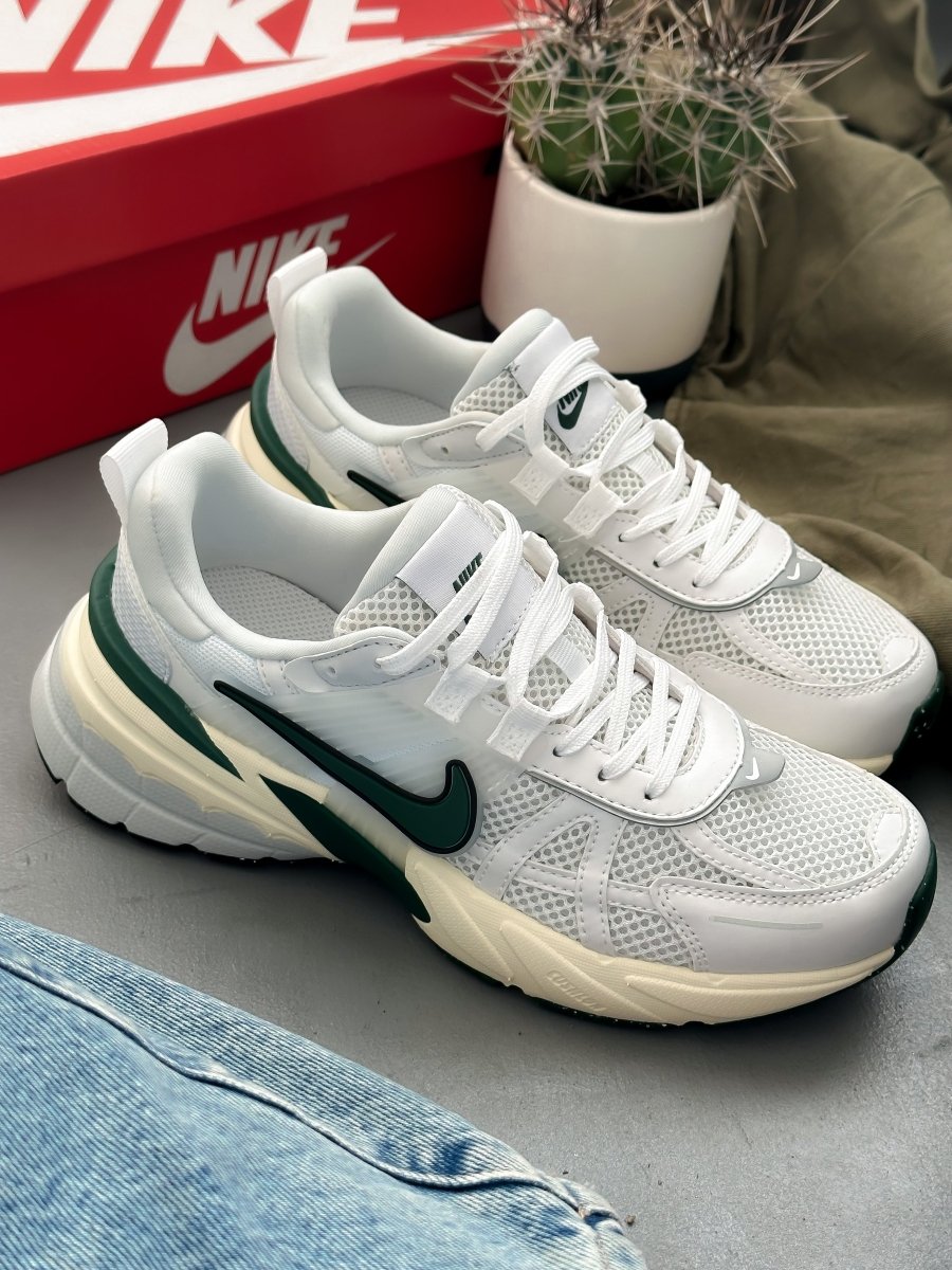 Nike V2K Runtekk White Green - oceanhype - 