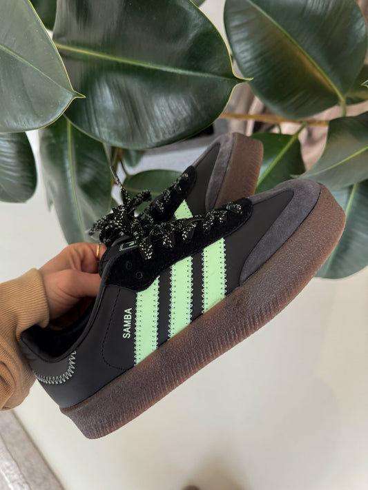 Adidas Samba XLG Black Green - oceanhype - 