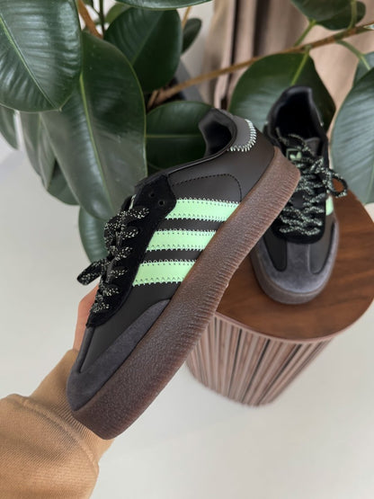 Adidas Samba XLG Black Green - oceanhype - 