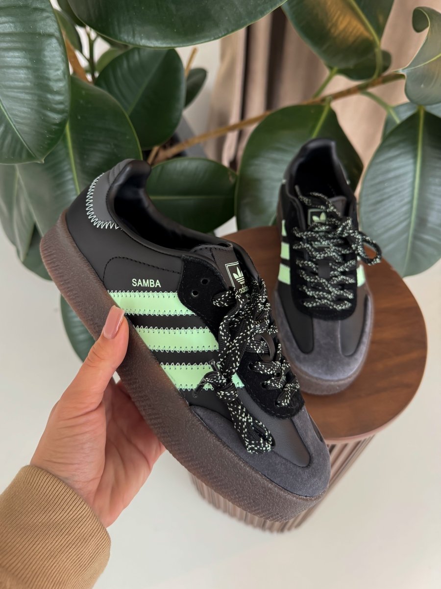 Adidas Samba XLG Black Green - oceanhype - 