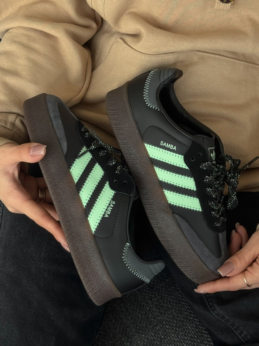 Adidas Samba XLG Black Green - oceanhype - 