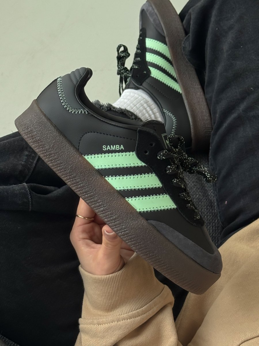 Adidas Samba XLG Black Green - oceanhype - 