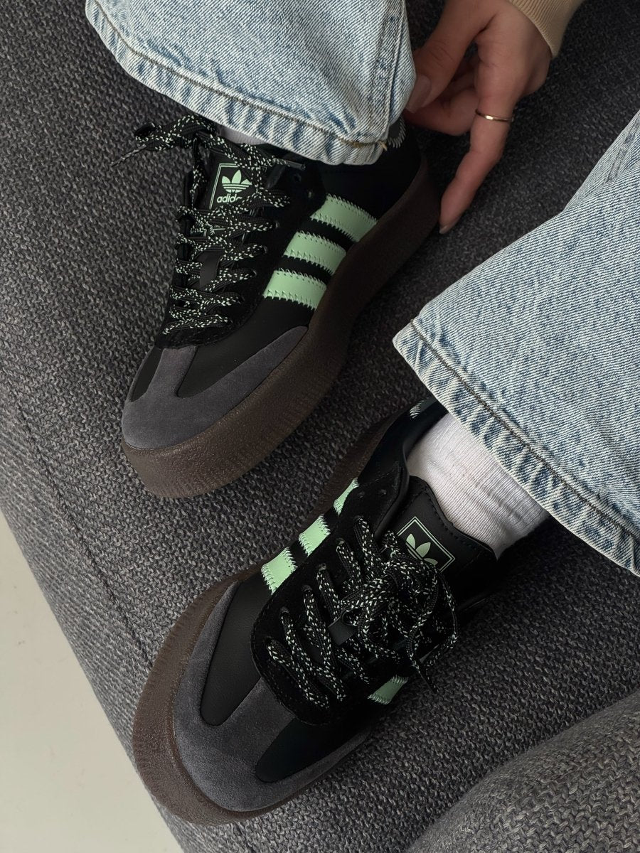 Adidas Samba XLG Black Green - oceanhype - 