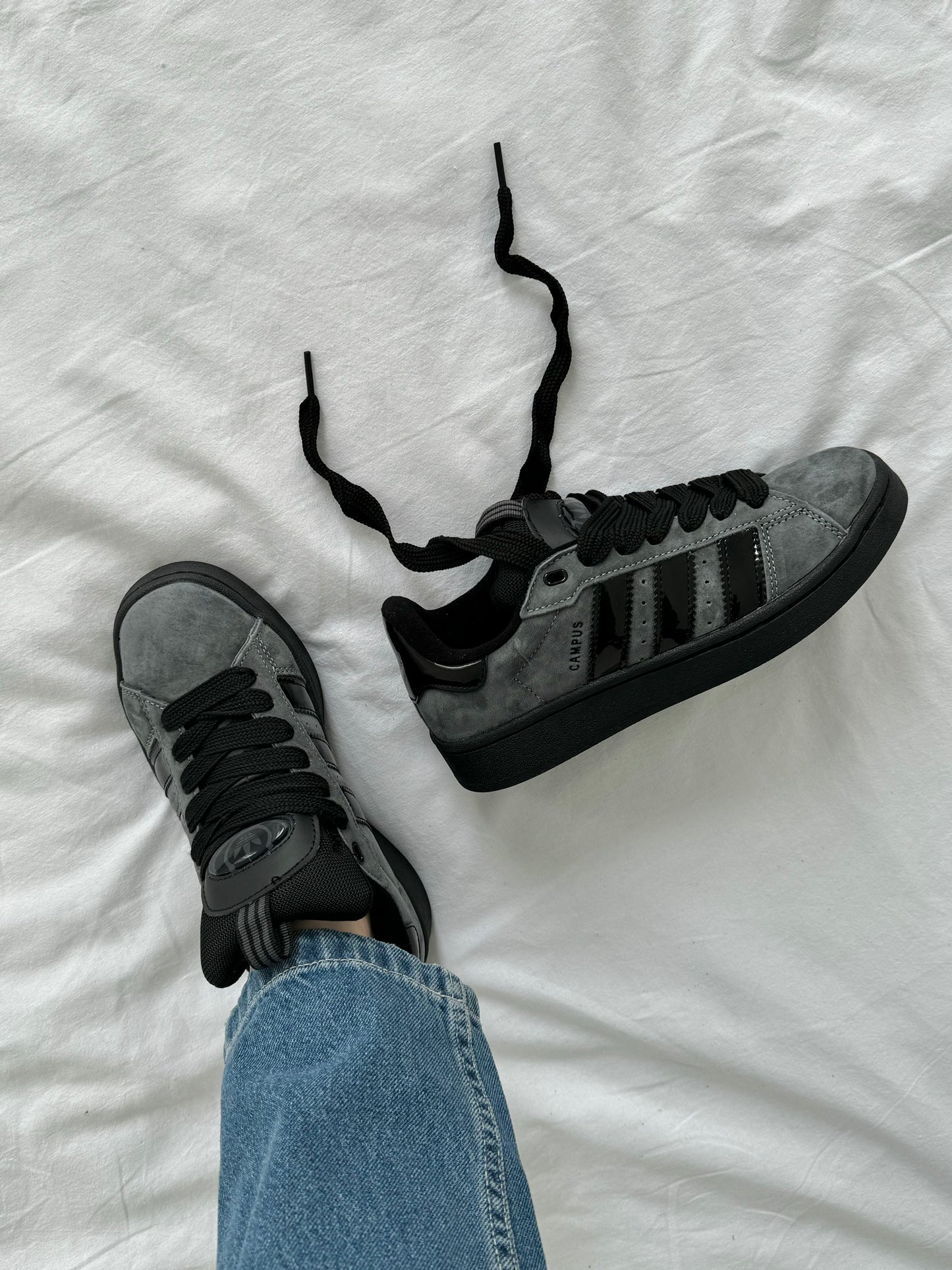 Adidas Campus Dark Grey Black