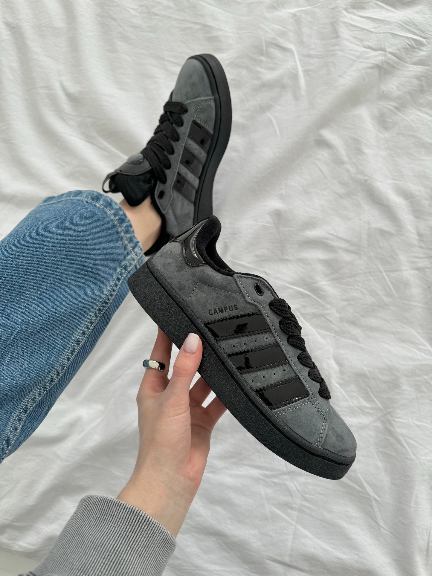 Adidas Campus Dark Grey Black