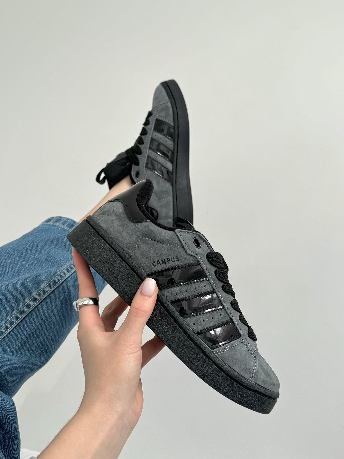 Adidas Campus Dark Grey Black