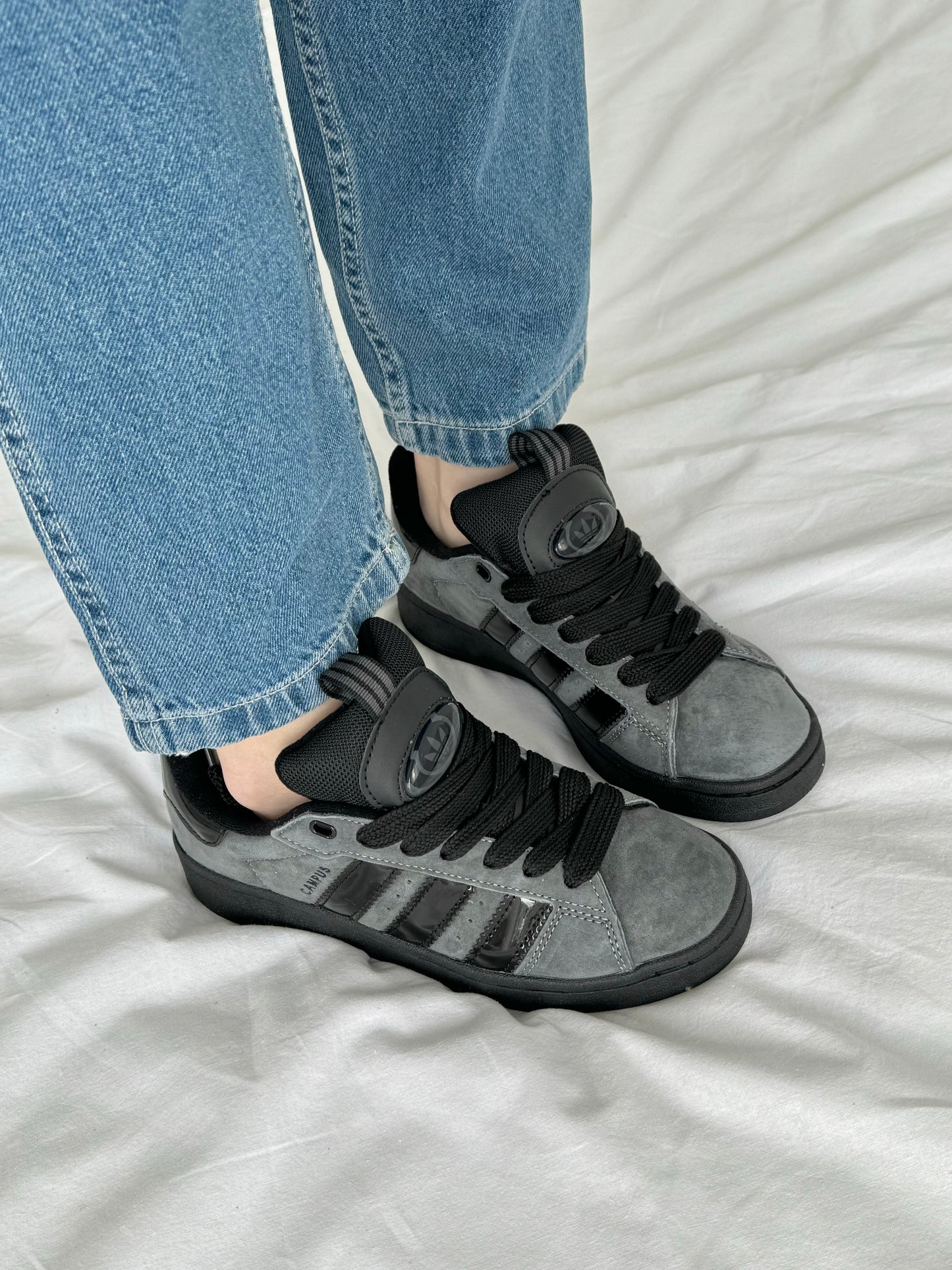 Adidas Campus Dark Grey Black