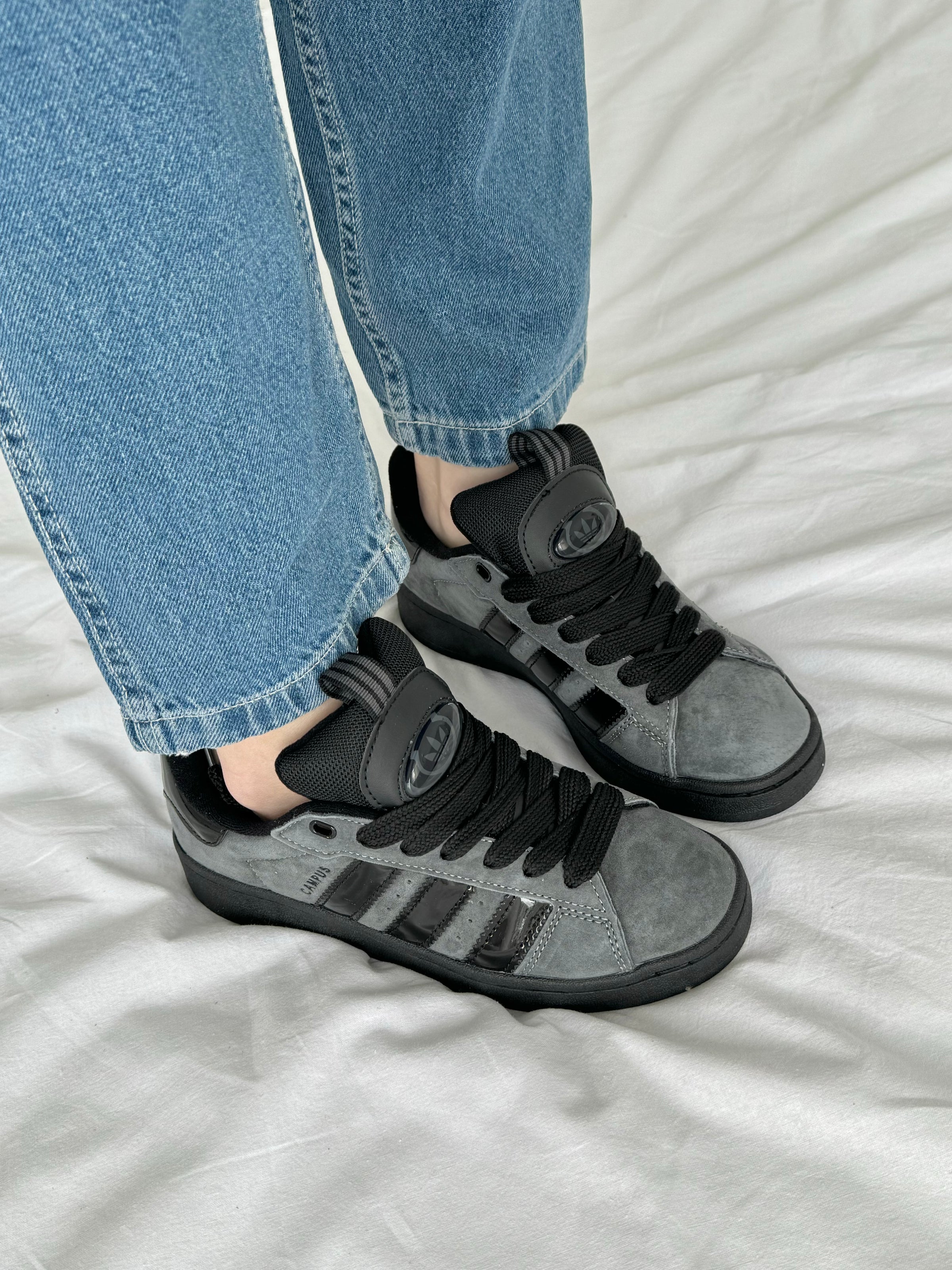 Adidas Campus Dark Grey Black