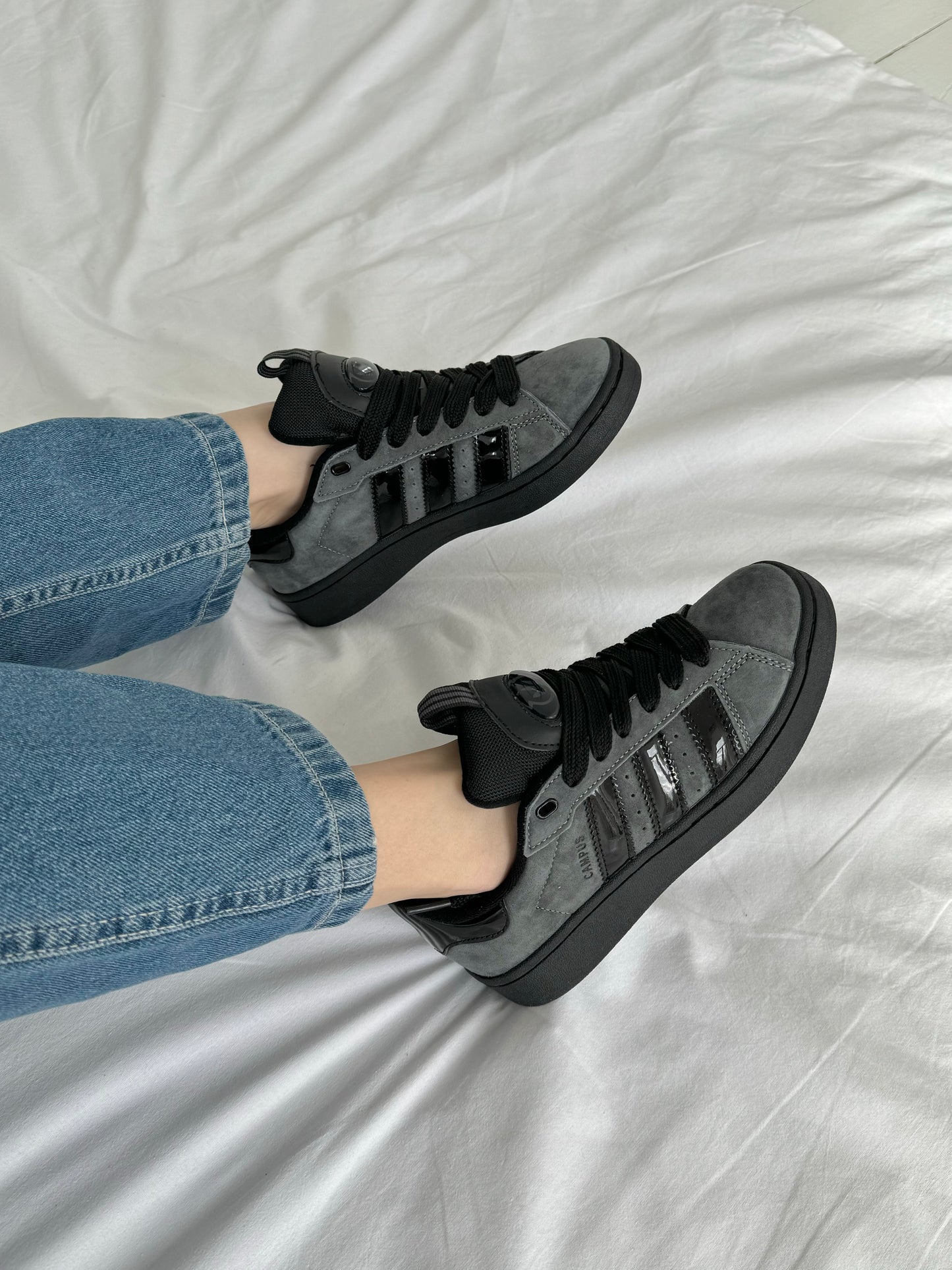 Adidas Campus Dark Grey Black