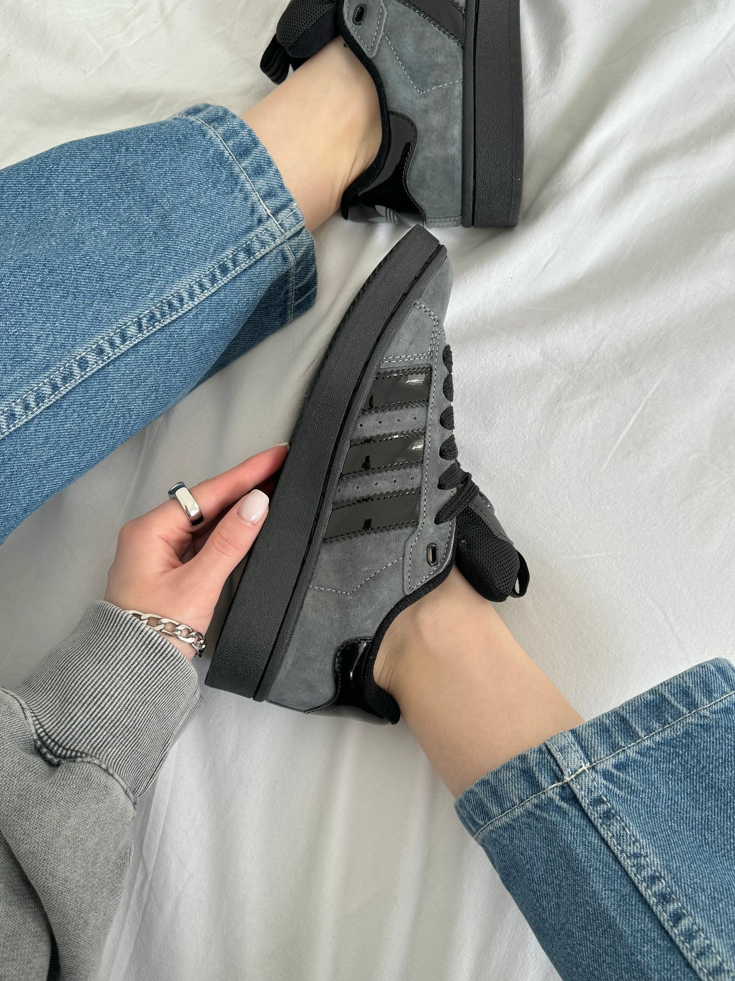 Adidas Campus Dark Grey Black