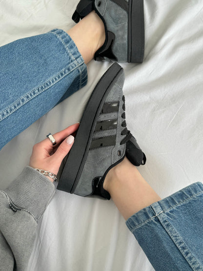 Adidas Campus Dark Grey Black