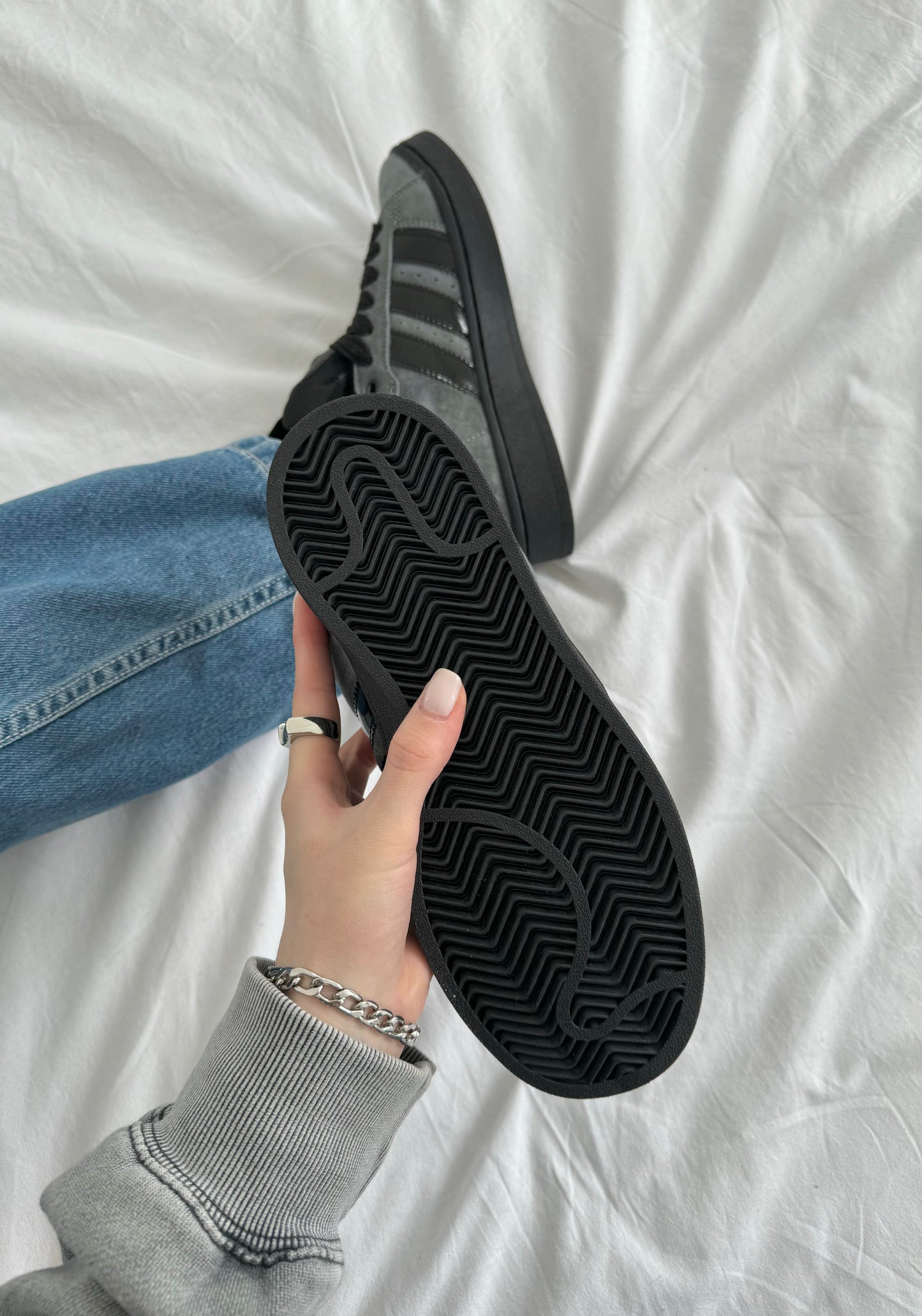 Adidas Campus Dark Grey Black